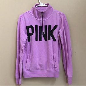 Y2K Victoria’s Secret Pink Quarter Zip